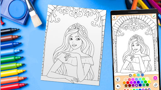 Download do APK de Jogo de colorir princesa para Android